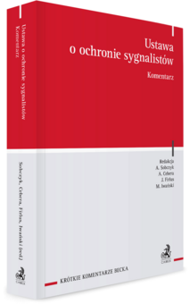 Ustawa o ochronie sygnalistów. Komentarz