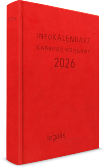 infoKALENDARZ kadrowo-księgowy 2026