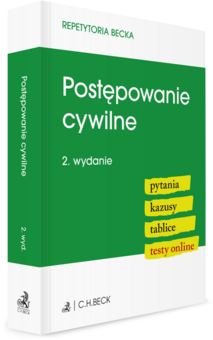 Postępowanie cywilne. Pytania. Kazusy. Tablice. Testy online